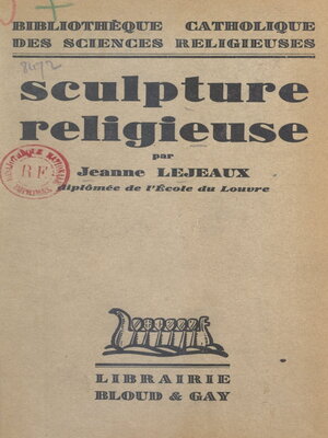 cover image of Sculpture religieuse